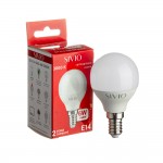 Led лампа Sivio 6Вт G45 теплая белая E14 3000K
