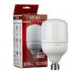 Светодиодная лампа SIVIO Е27 + Е40 Т120 40W 6000K