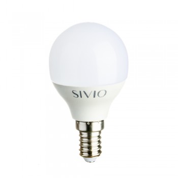 Led лампа Sivio 5Вт G45 нейтральная белая E14 4100K