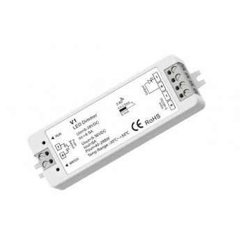 LED-контролер DEYA 5-36VDC, 8A*1CH, PUSH-DIM (V1)