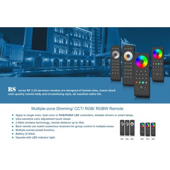 Пульт RGB/RGBWконтролера DEYA на 8 зон (RS8)
