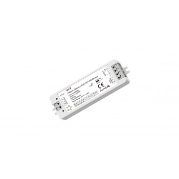 LED-димер DEYA 12-48VDC, 96-384W, 8A*1CH, Push Dim+RF (V1-F)