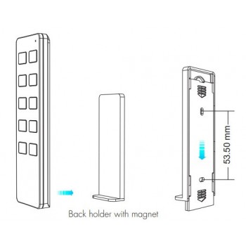Пульт DEYA ZigBee CCT-контролера на 1 зону (R2(WZS)-Black)