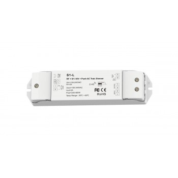 Димер DEYA RF+Push AC Triac 100-240VAC, 1CH*2A (S1-L)