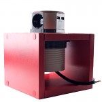 Компактная мебельная розетка  (горизонтальная)  3х16 А, 2хUSB 2,4 А IP40