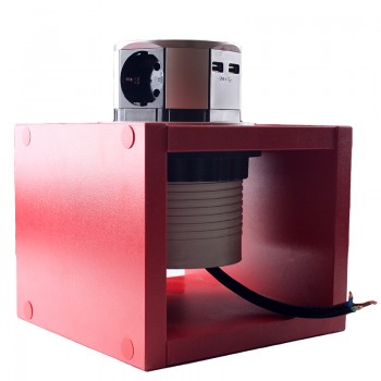 Компактная мебельная розетка  (горизонтальная)  3х16 А, 2хUSB 2,4 А IP40