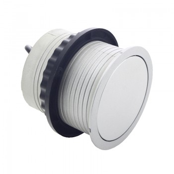 Мебельная розетка 3 x 16 А, 2 x USB 2,4 А , металл + провод 3 x 1.5 mm²