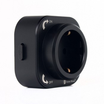 Розетка трековая с/з Pandora Black (Черный) 16 A
