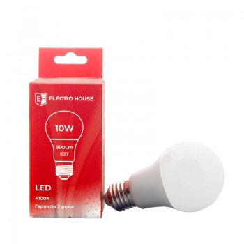 LED лампа G45 E27 10 Вт 4100К