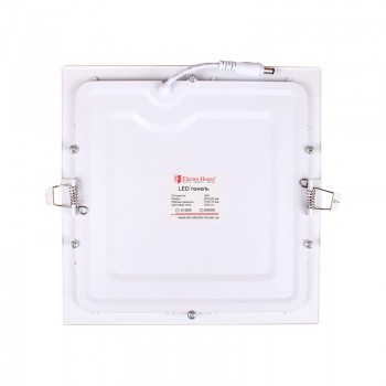 LED панель Квадратная 4100К 225х225мм раб. 205х205 18 Вт 1650 Лм