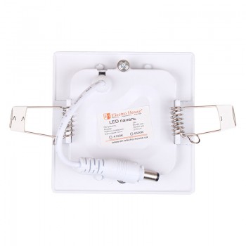 LED панель Квадратная 4100К  85х85мм раб. 50х50мм 3 Вт 270 Лм