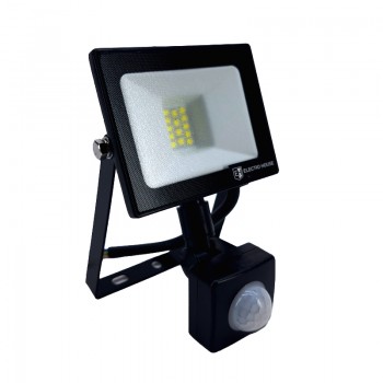 LED прожектор с д. движения 20 Вт 6500К 1800 Лм IP65