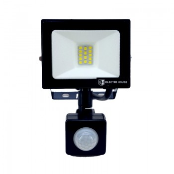 LED прожектор с д. движения 20 Вт 6500К 1800 Лм IP65