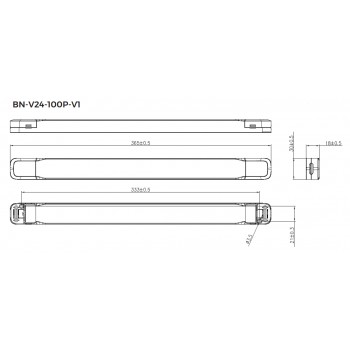 Блок живлення COLORS 100W DC24V (BN-V24-100P-V1)