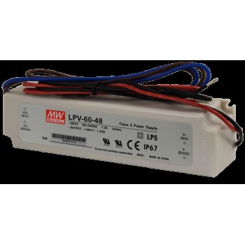 Блок живлення Mean Well 60W DC48V IP67 (LPV-60-48)