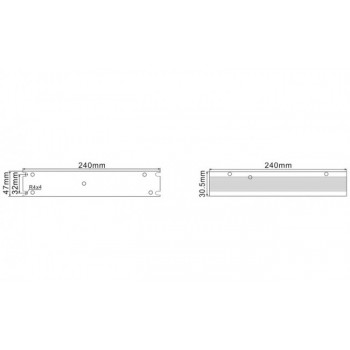 Блок живлення DEYA Slim 200W DC24V (DHS-200-24)