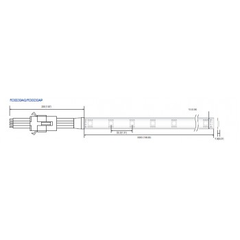 LED стрічка RISHANG 30-5050-12V-IP20 6.48W RGB 5м (RD0030AQ)