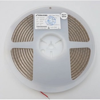 LED стрічка RISHANG 128-2835-24V-IP68 12W 1535Lm 4000K 5м (RDA2C8TC-A-NW)