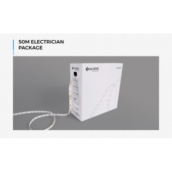 LED стрічка COLORS 120-2835-24V-IP20 9.6W 900Lm 2700K 5м (DJ120-24V-8mm-SW)