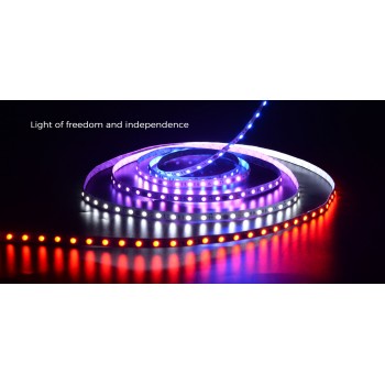 LED стрічка COLORS 60-5050-12V-IP20 8.4W SMART RGB-SPI 5м (DS560RGB-12V-10mm)