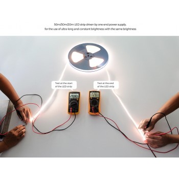 LED стрічка COLORS 120-2835-24V-IP67 8.7W 783Lm 4000K 20м (DS8120-24V-12mm-IP67-NW)