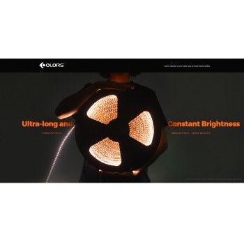 LED стрічка COLORS 120-2835-24V-IP67 8.7W 783Lm 4000K 20м (DS8120-24V-12mm-IP67-NW)
