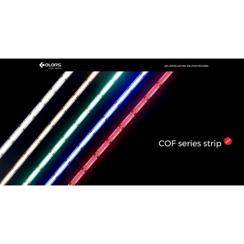 LED стрічка COLORS COB-24V-IP20 8W 450-460nm 5м (DF6-24V-8mm-B)