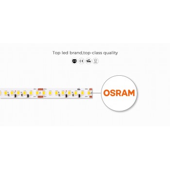 LED стрічка COLORS 160-2835-24V-IP20 16.4W 2400Lm 3000K 5м (DS8160-24V-10mm-WW)