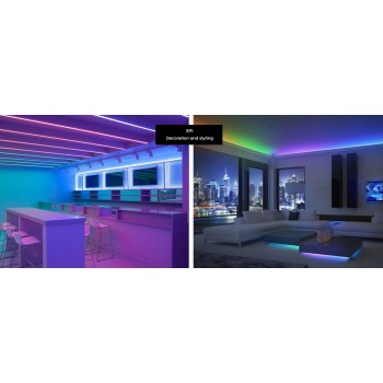 LED стрічка COLORS 60-5050-12V-IP20 8.4W SMART RGB-SPI 5м (DS560RGB-12V-10mm)