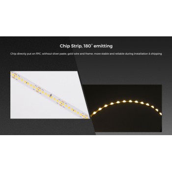 LED стрічка COLORS Chip-24V-IP20 8.8W 1040Lm 4000K 5м (FD128-24v-8mm-NW)