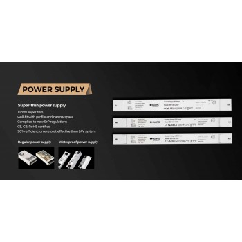 LED стрічка COLORS 80-2835-48V-IP20 5.8W 625Lm 3000K 5м (D880-48V-10mm-WW)