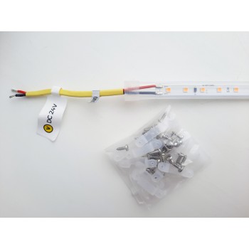 Термостійка стрічка COLORS 80-3030-24V-IP65 4.8W 745Lm 4000K 5м (DS980-24V-10mm-IP65-NW)