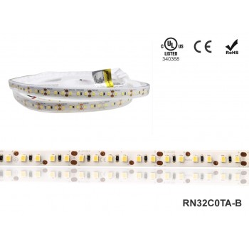 LED стрічка RISHANG 120-2835-12V-IP67 8,6W 630Lm 4000K 5м (RN32C0TA-B-NW)