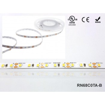 LED стрічка RISHANG 120-2835-12V-IP65 8,6W 562Lm 6000K 5м (RN68C0TA-B-W)