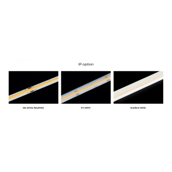 LED стрічка COLORS COB-12V-IP20 8W 800Lm 6000K 2,5м (DF8-12V-8mm-W)