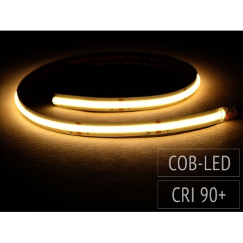 Світлодіодна стрічка COB LED ESTAR (IP20) 24V тепло-біла (3500 К) premium