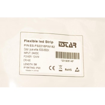 Світлодіодна стрічка ESTAR SMD 2216/182 (IP20) premium 24V біла (6000-6500К)