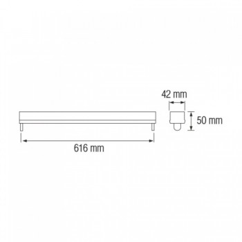 Корпус для LED ламп TUBOFIX-60