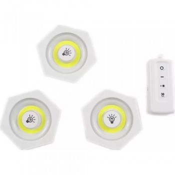 Комплект LED светильников LED light with Remote Control Set Romb