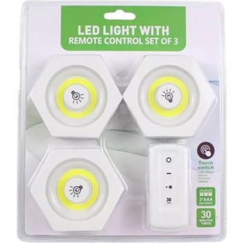 Комплект LED светильников LED light with Remote Control Set Romb