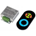 Touch LED диммер 12A RF 144W 12V black