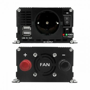 Инвертор (преобразователь) 12V-220V 1500W