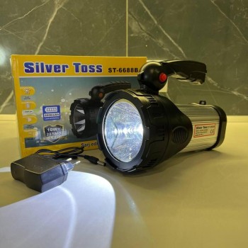 LED Фонарь-светильник TOSS 10W+28 LED (АКБ 6000мАч)